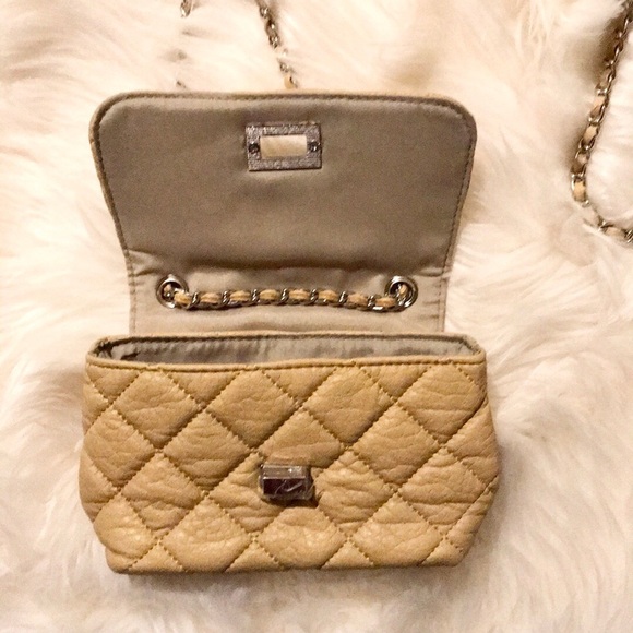 Steve Madden Mini Quilted Turn-lock Crossbody - Picture 3 of 5